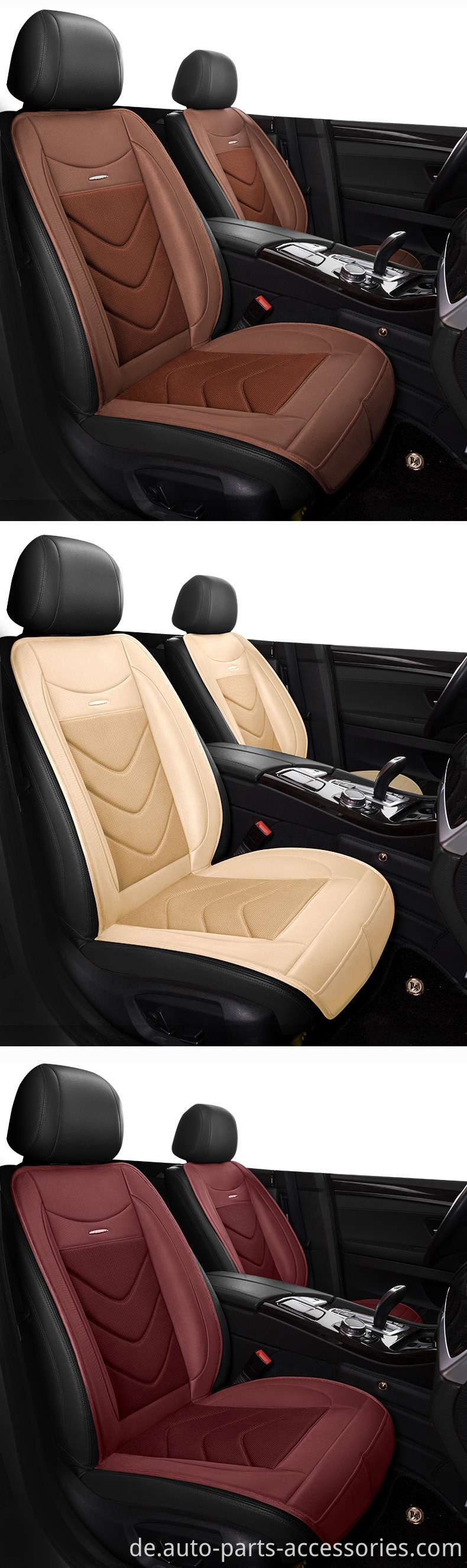Custom Car Accessoires Ergonomische Fahrer Sitzbedeckung Kissen Autositzabdeckung